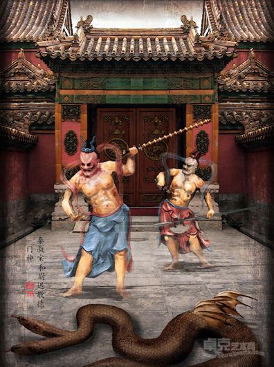 门神, 秦叔宝 和 尉迟敬德