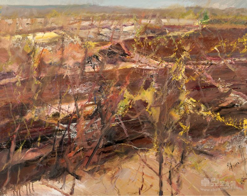 杨参军 故园之十 80X100CM