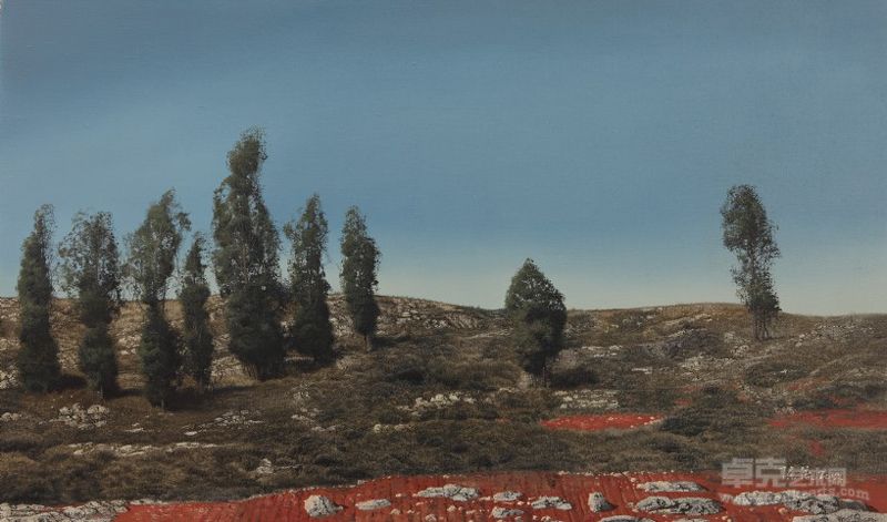 《石林》100X60cm   2012年