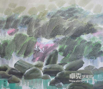 “苍茫与浪漫”陈文灿漆画、水墨画展