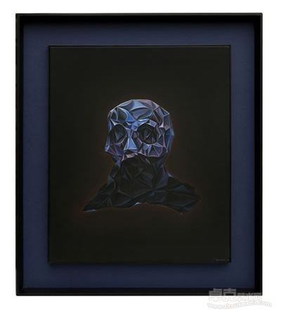 骷髅 60x50cm 2012