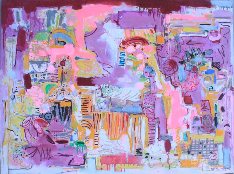 2005年150×200cm露露的后花园