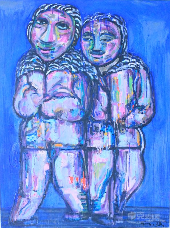 2013年120×160cm女富婆