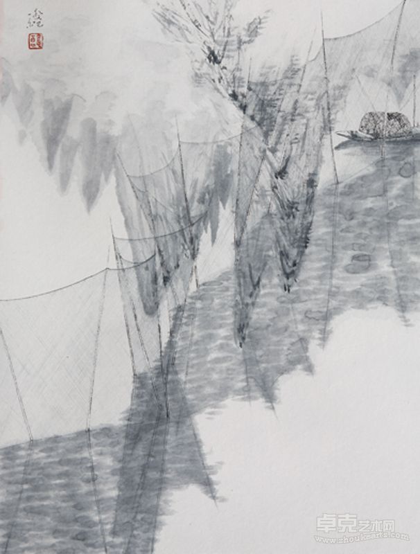 霁 2013年 45X33cm