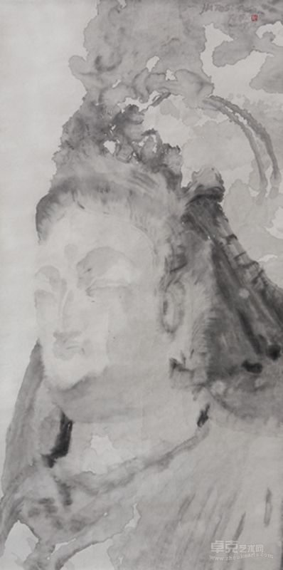 菩萨 138X69cm 2009年