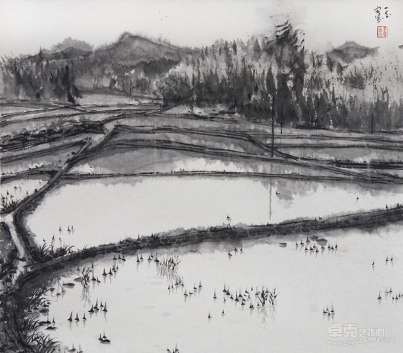 养 2013年 33X46cm