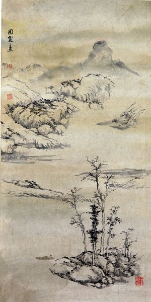 仿沈周山水
