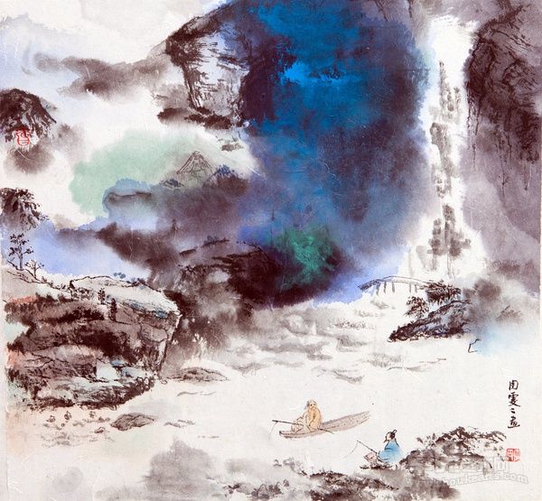 江翁稳钓图