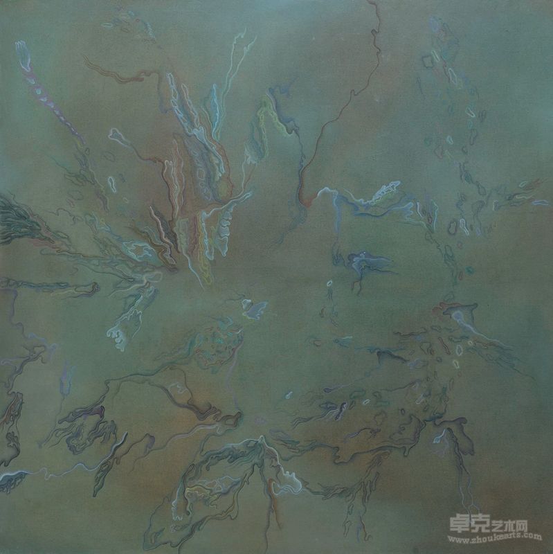 孙良作品5.网 布面油画