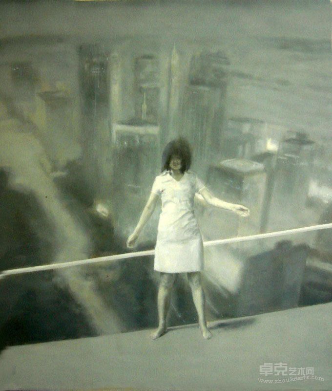 《大城系列60》150x130cm2010年 布面油画