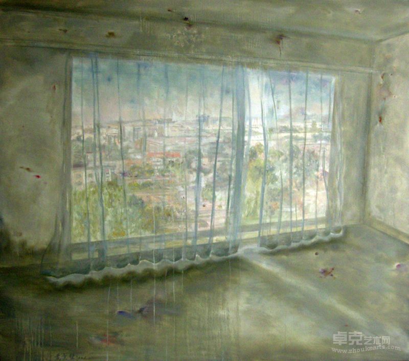 《大城系列107》170x150cm2011年 布面油画