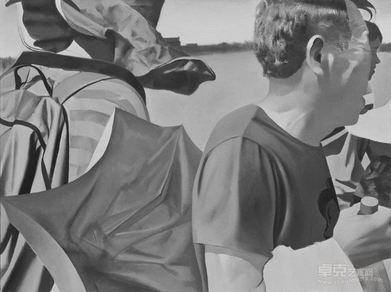 广场系列之七,150x200cm,2012