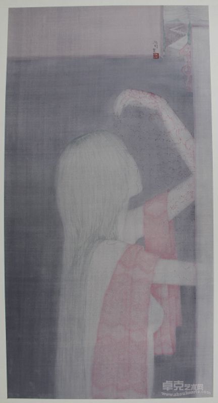 魏治明 女青年肖像之寻