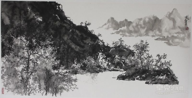 张永生 山水系列（三）