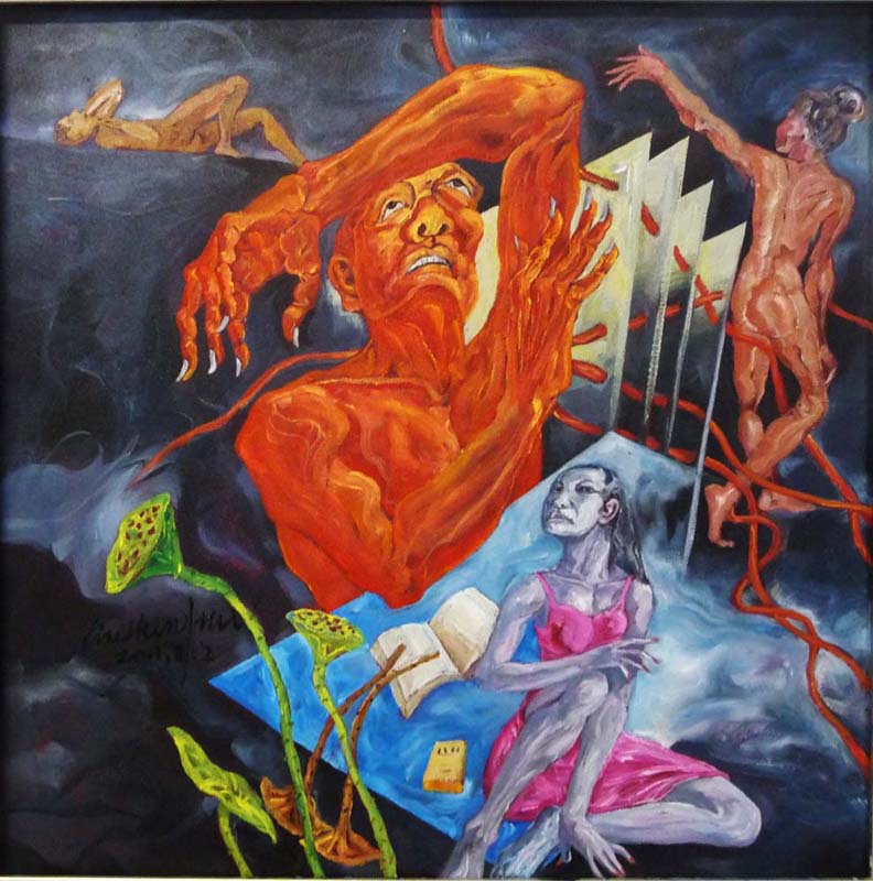 李春海-莲年-50X50cm-布面油画.jpg
