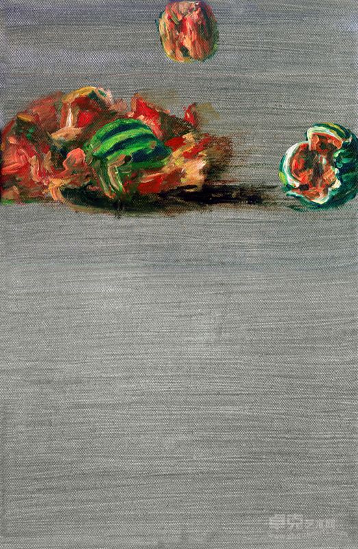 全地-中亚腹地Ⅱ  41×33cmX7  布面油画  2013年