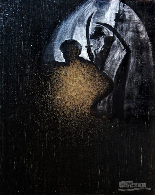 全地-中亚腹地V  41×33cmX7  布面油画  2013年