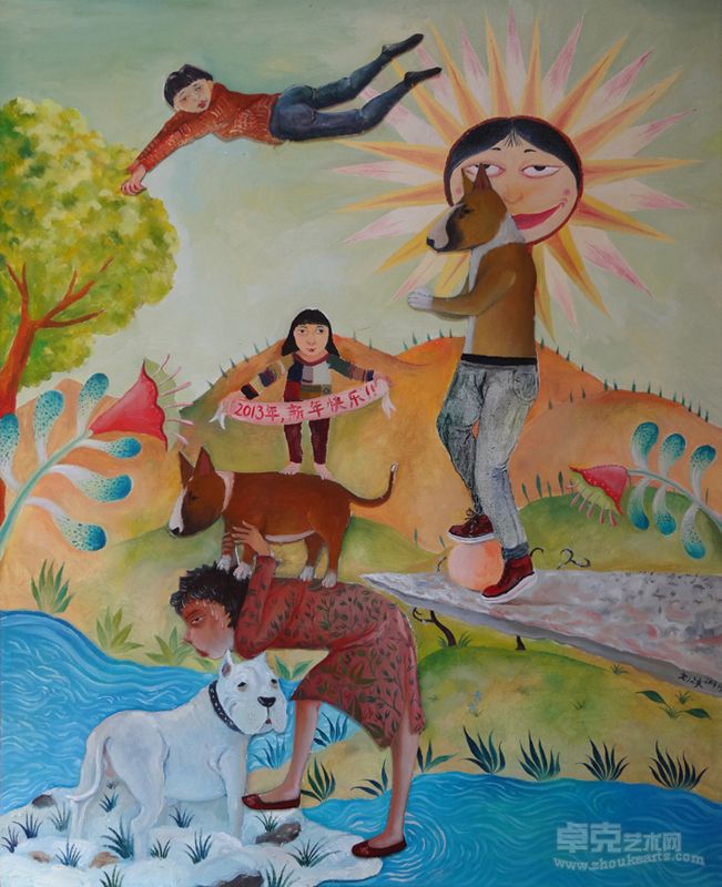 2013_Liu Bing_50x60cm_Oil on canvas_2013_web