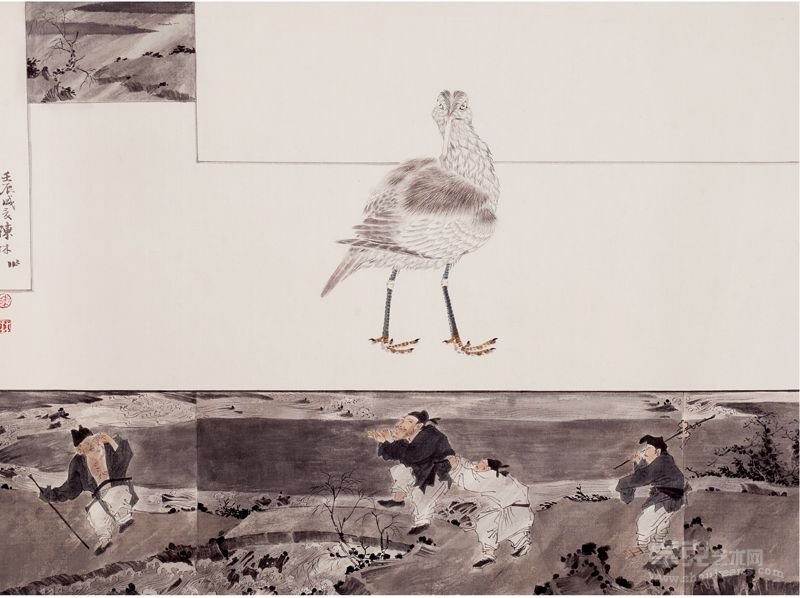 畅神·  李唐之歌 50x68 cm 绢本淡设色 2012年