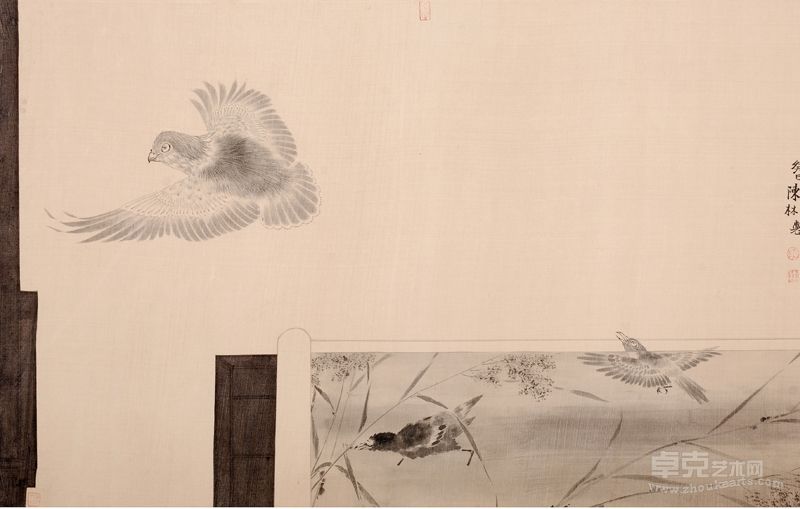 逍遥游·飘  47.4 x76