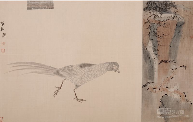 逍遥游·松47.9x 75