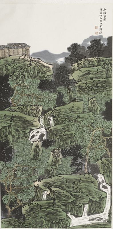 满维起 和谐家园 136X68cm 镜片