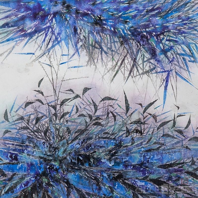 马媛媛《竹趣—冬》之五