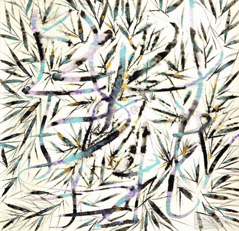 《竹趣—冬》之七