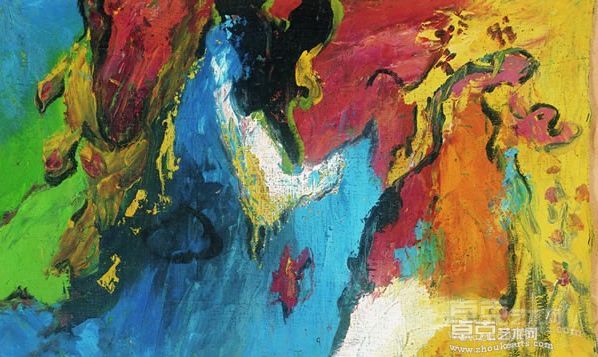 李青萍 海韵 布面油彩 64cmx40