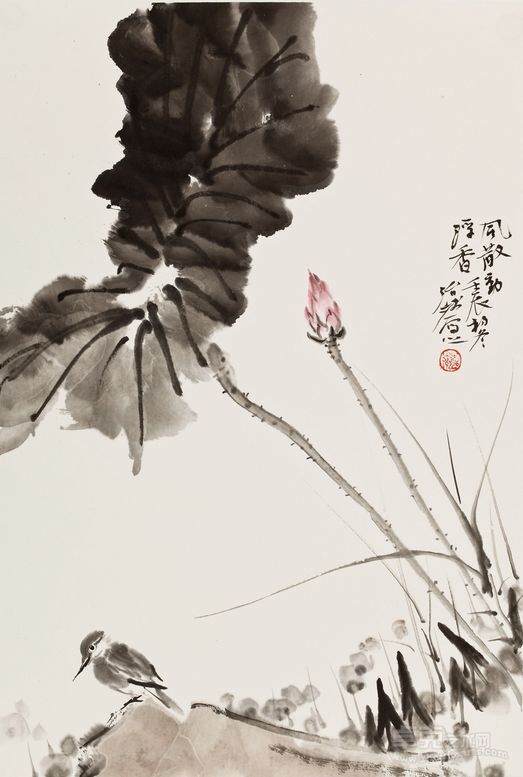 范治斌—风散动浮香  68X46cm