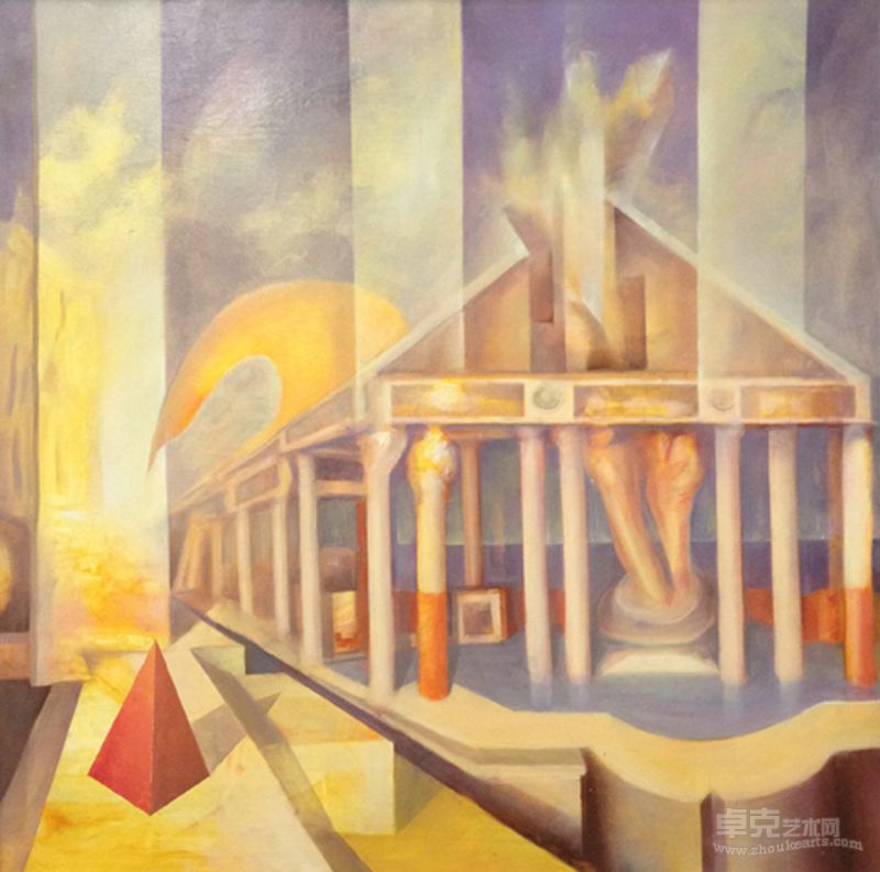 外加的梦幻 90×90cm