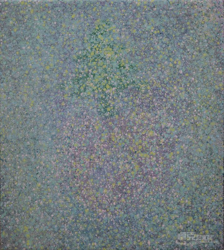 高德强 《平安夜的梦》 油画 28cmX24.5cm 2012