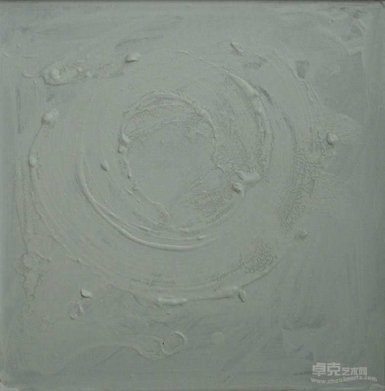 高德强 《雨是纯洁的》 综合材料 42cmX42cm 2011