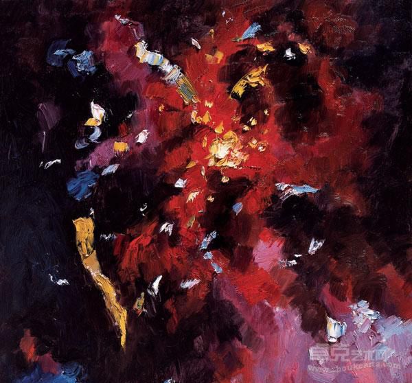星云系列六 80*80cm