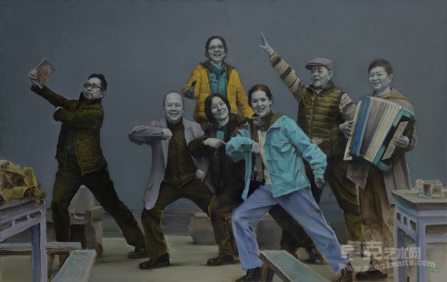 新作之四180×280cm