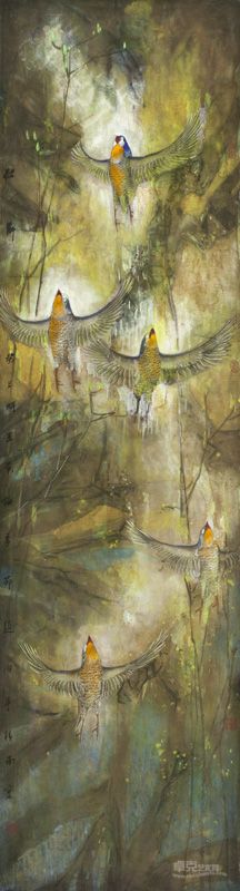 欲舞 150×45cm 2013年 夏