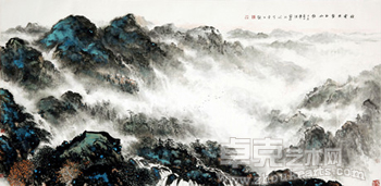 翰墨当酒——廖华强山水画展