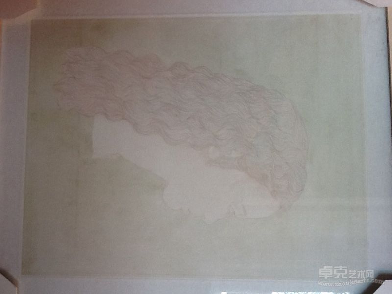 梁逸婵人物《肖像写生》