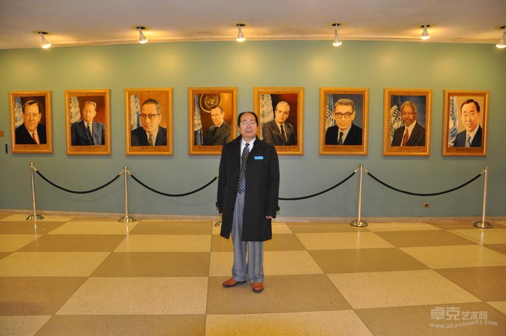 林中阳在联合国总部