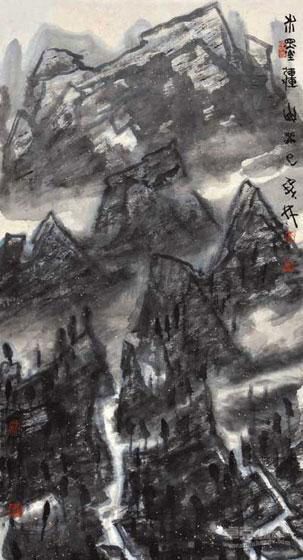 水墨疆山 李宝林