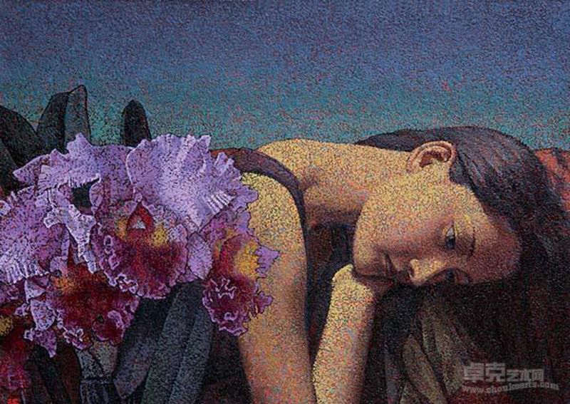 《花间》 91X117cm 2012