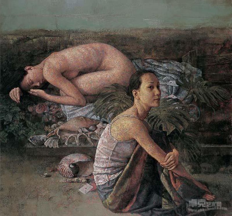 《贝与记忆》 162X162cm 2009