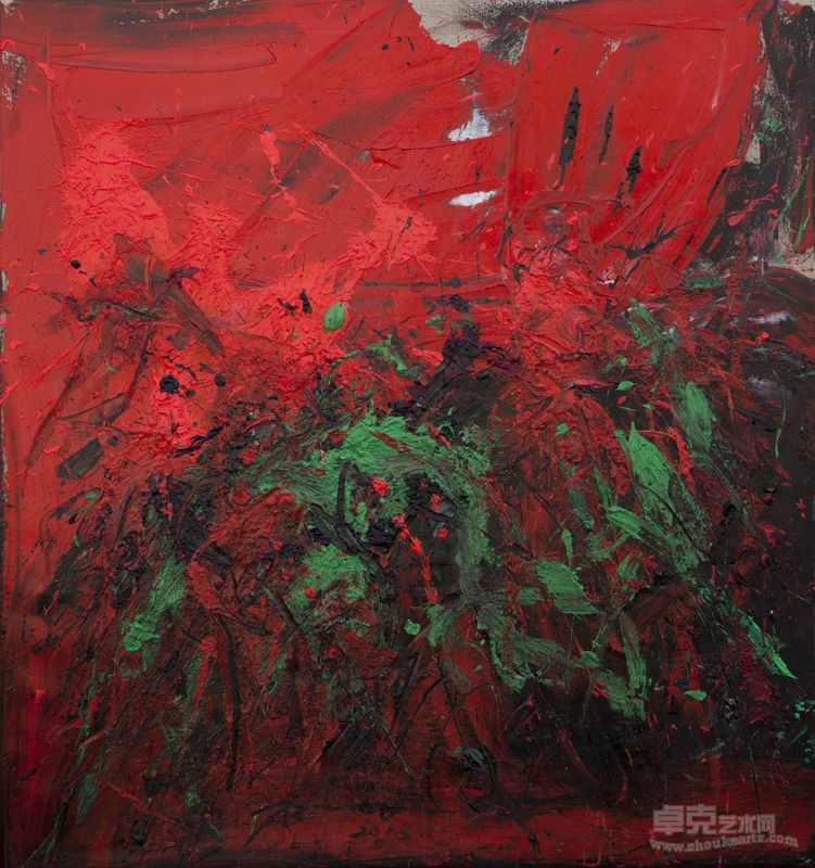 溢色2013-1.4布面油画140x150厘米2013
