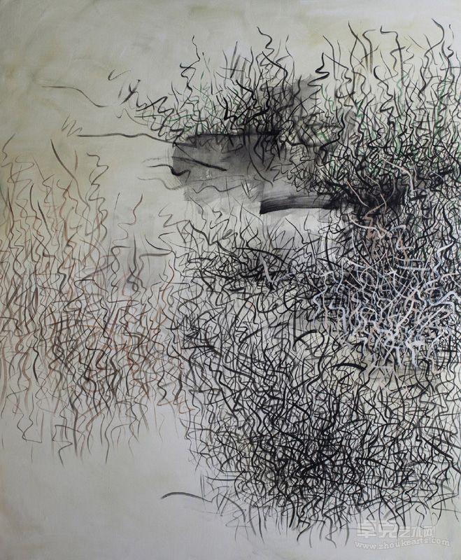 刘峥嵘《风景-06号》150x180cm 布面油画 2013
