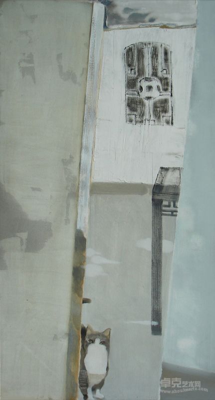 胥远香《盼》150x80cm2011