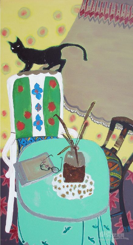 胥远香《寂》150x80cm2013