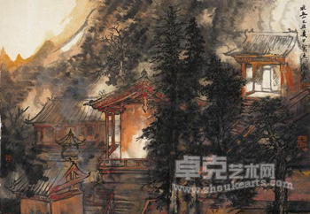 “心迹”张东山水画写生作品展
