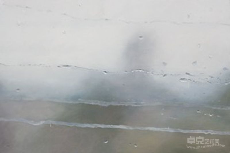 有斑痕的风景之十六2013年  布面油画  120X180CM