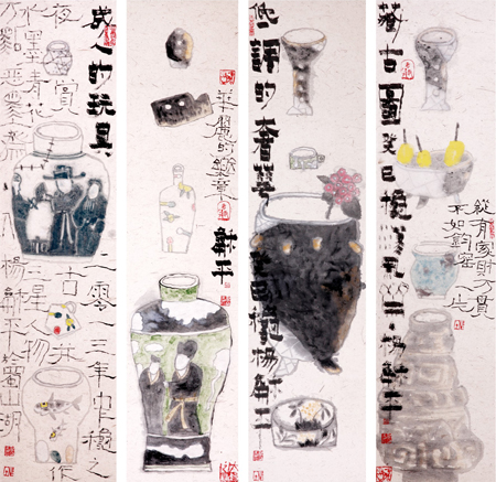 精神的符号 心灵的颤音——杨和平绘画艺术点击