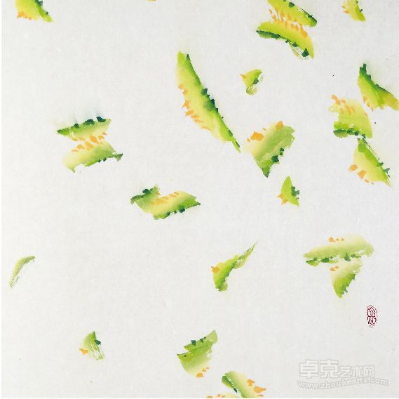 哈如 食道3 45x60 2014（局部）